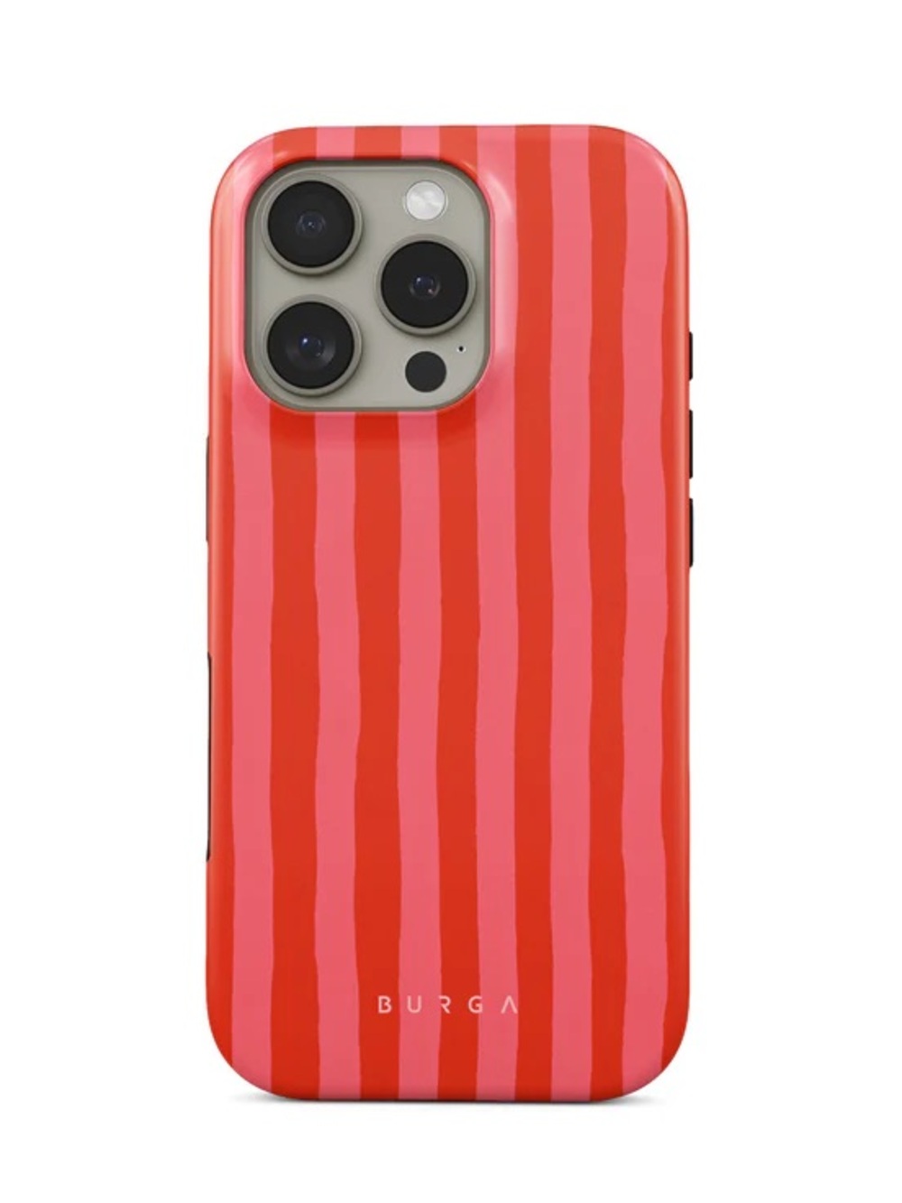 Burga - iPhone 16 Pro Case - Pomegranate